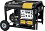 Steele Products SP-GG1000E 10,000 Watt 4-Cycle Gas Powered Portable Generator With Wheel Kit & Electric Start
