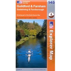 Guildford and Farnham (Explorer Maps)