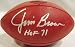 Jim Brown Autographed NFL Duke Game Football with HOF 71 Inscription
