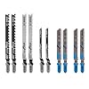 Bosch T5002 10-Piece Assorted T-Shank Jig Saw Blade Set