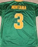 Joe Montana signed autographed authentic jersey Notre Dame