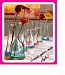 51TD%2BjNxbtL. SL75  ►►► 7pc Self Moulding Instant Magic Colour Floral Vase Set