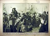1916 Lille Abducted French People German War Ww1 Print