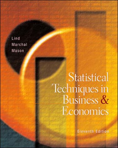 Statistical Techniques in Business and Economics (McGraw-Hill/Irwin Series on Operations & Decision Sciences)