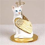 Oriental Shorthair, White Tiny Ones Cat Angel (2 in)