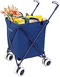 Folding Shopping Cart - Versacart Utility Cart - Transport Up to 120 Pounds (Water-Resistant Heavy Duty Canvas)