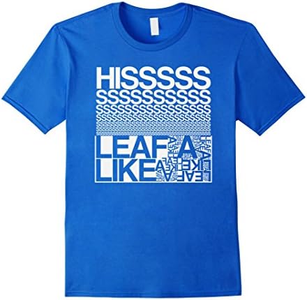 Men's LeafyIsHere Shirts Small Royal Blue