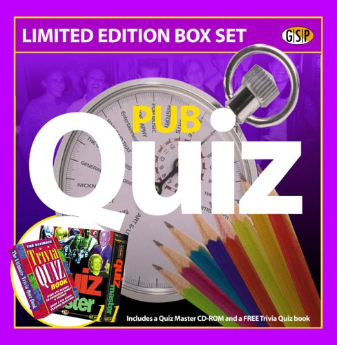 Pub Quiz Box Set with FREE Trivia Quiz Book