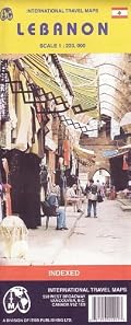 Lebanon Map by ITMB (Travel Reference Map) (Travel Reference Map)