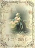 KJV Deluxe Family Traditions Bible with World's Visual Reference System - Christ in the Garden Cover