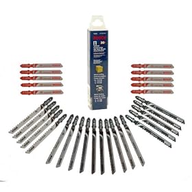 Bosch T30C 30pc Wood Metal Jigsaw Set by Bosch