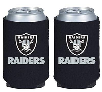 NFL Football 2014 Team Color Logo Can Kaddy Holder Koozie Cooler 2-Pack