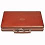 Backgammon Travel Leather Large Rust
