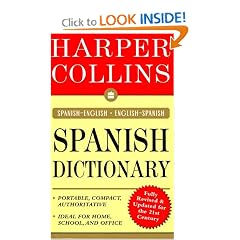 HarperCollins Spanish Dictionary: Spanish-English/English-Spanish