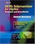 Skills Intervention for Algebra: Diagnosis and Remediation, Student Workbook (Glencoe Mathematics)