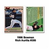 1996 Bowman Rich Aurilia Rookie Card