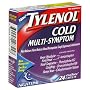 Tylenol Cold Multi-Symptom Nighttime, 24-Count Cool Burst Caplets (Pack of 3)