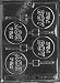 #1 DAD LOLLY Dads and Moms Candy Mold Chocolate