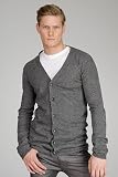 April77 Barbarian Grey Rhomb Long Cardigan