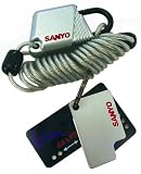 三洋電機 JO-CD120 コイル式ワイヤー錠 120CM