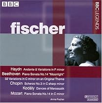 Fischer Plays Haydn, Beethoven, Chopin, Kod&aacute;ly, Mozart