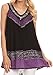 Sakkas Paradise Embroidered Relaxed Fit Blouse