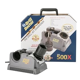 Drill Doctor 500X 3/32-Inch to 1/2-Inch Drill Bit Sharpener
