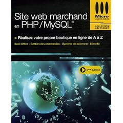 Site web marchand en PHP/MySQL