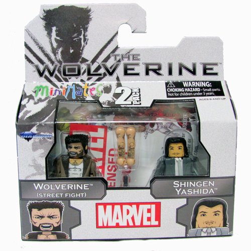 Minimates: The Wolverine (Street Fight) and Shingen Yashida 2-Pack