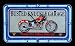 Christmas Saving - Harley Davidson Neon License Plate Clock