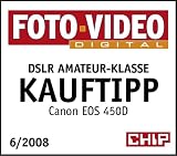 Canon EOS 450D Digital SLR Camera Kit (incl EF-S 18-55mm IS f/3.5-5.6 non USM Lens Kit)