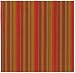 Durable Hand Woven 100% Cotton Rust Striped Tablecloth 54" X 90"
