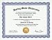 Dating Degree: Custom Gag Diploma Doctorate Certificate (Funny Customized Joke Gift - Novelty Item)
