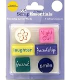 Scrap Essentials Friend Acrylic Adhesive Words