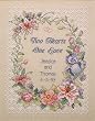 Dimensions Stamped Cross Stitch Two Hearts Wedding Record