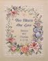 Dimensions Needlecrafts Stamped Cross Stitch, Two Hearts Wedding Record