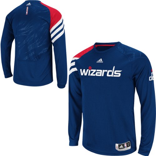 Adidas Washington Wizards On-Court Long Sleeve Shooting Shirt Extra Large