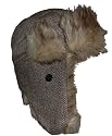 Aviator Trooper Winter Bomber Hat - Tan Khaki