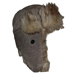 Aviator Trooper Winter Bomber Hat - Tan Khaki