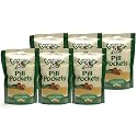 6PK Pill Pockets LARGE Dog 45.6 oz (180 Chicken pockets)