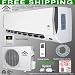 Amvent 12000 BTU (1 Ton) Ductless Wall Mount Mini Split Room Air Conditioner (AC) Conditioning Cooling System Unit + Free Shipping + Free Installation Kit
