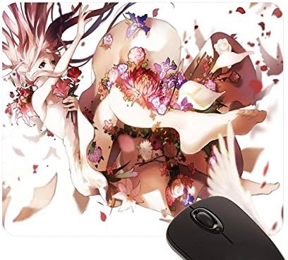 Beautiful Girl Deemo Character Dress Feet Raito mouse pad (22x18cm)