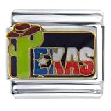 Texas Italian Charms Bracelet Link