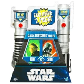 Guerre Stellari - Spada laser, lotta Jedi contro Sith (pacco doppio)