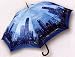 Chicago City Skyline Full Size Stick Umbrella