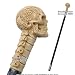 36 Poly Resin Skull Steel Walking Stick Gentleman Cane