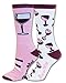 Sports Katz Crew Sock Wine Pink/Maroon (2 pair) ML
