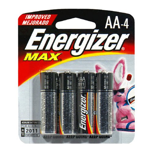 Energizer E91BP-4 AA Batteries(4-Pack)