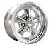 1 Piece S/S Cast Aluminum - Chrome Size:18x7
