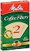 Melitta 612412 40 Count #2 Natural Brown Cone Coffee Filters
